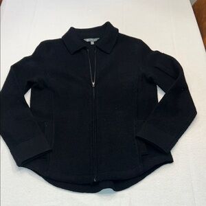 Title Nine Women's 100% Merino Wool Black Jacket